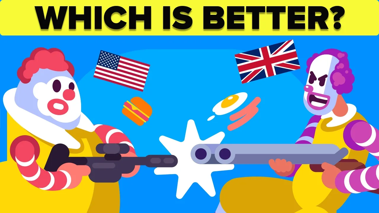 （带文本）美国麦当劳和英国麦当劳有什么区别？ 快餐店比较-咕咕的工具箱