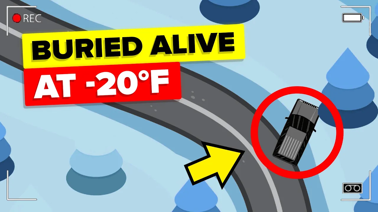 （带文本）我被困在结冰的车里 60 天（疯狂生存故事）-咕咕的工具箱