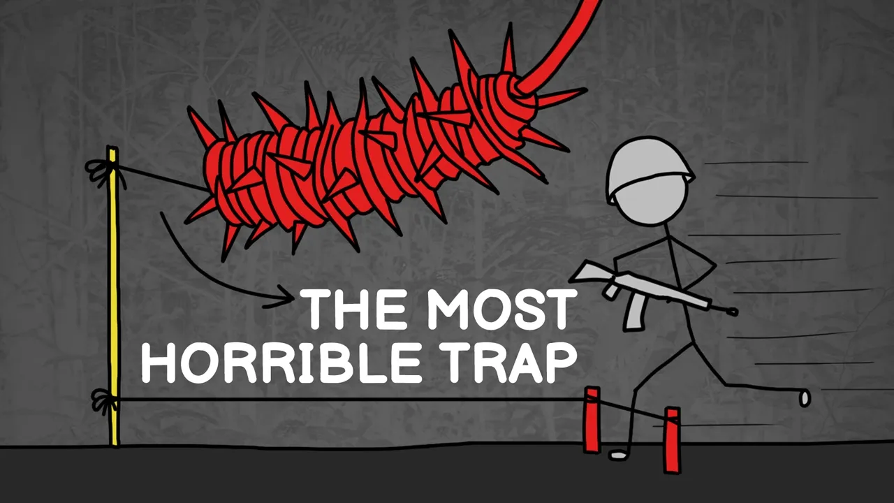 （带文本）越南战争中使用的最可怕的陷阱-咕咕的工具箱