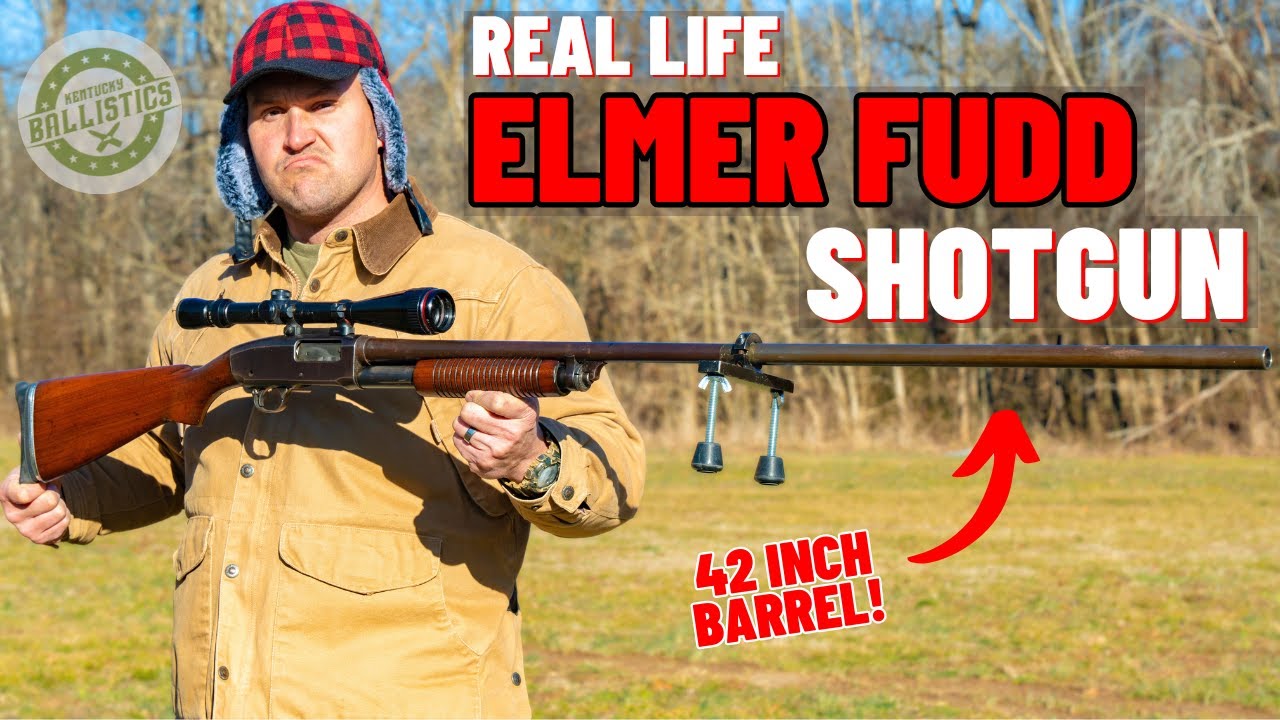 现实生活中的 Elmer Fudd 霰弹枪（42 英寸长枪管！！！）-咕咕的工具箱