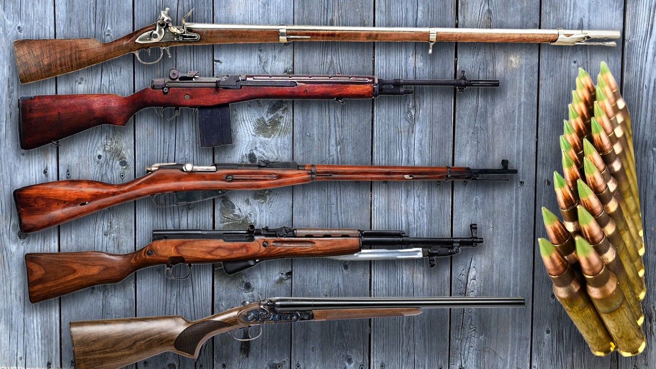 1777 查尔维尔步枪，莫辛-纳甘 9130，苏联 SKS-咕咕的工具箱