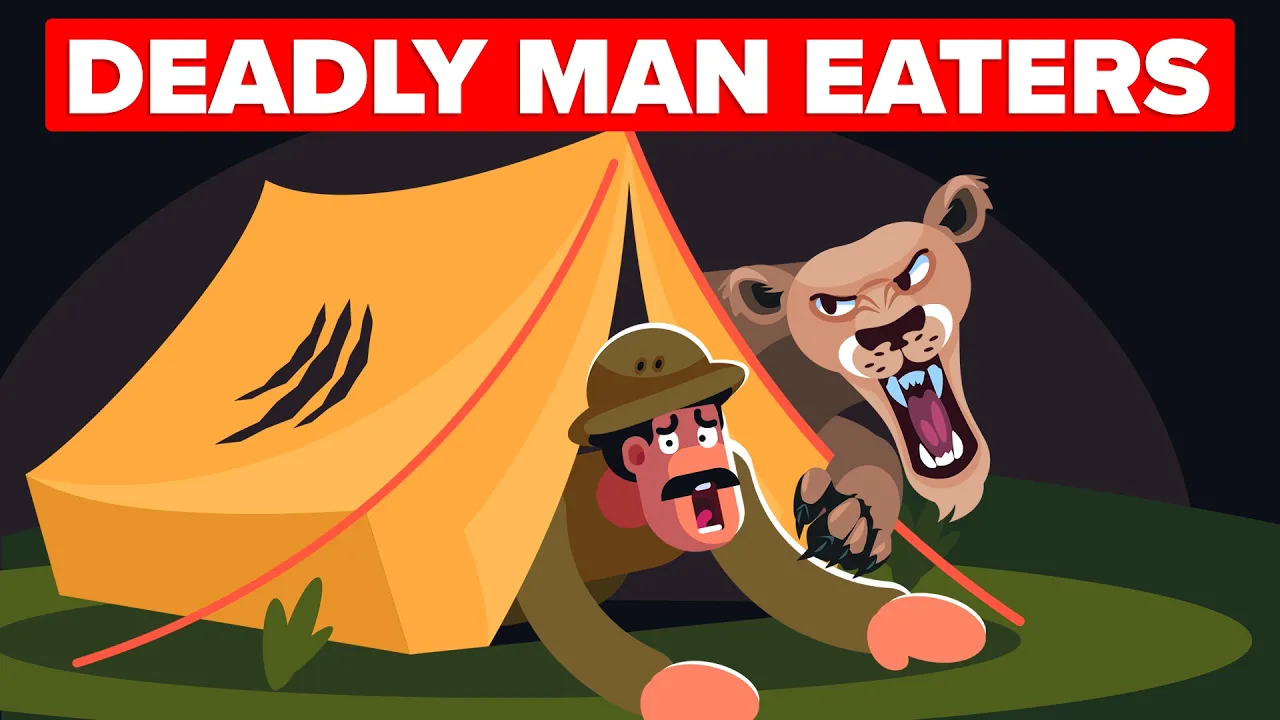 （带文本）人吃狮子，杀死超过100头狮子-咕咕的工具箱