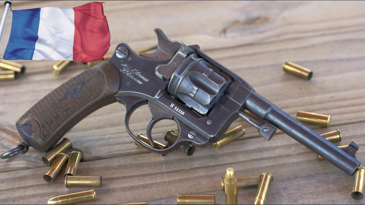 型号 1892 圣艾蒂安左轮手枪-咕咕的工具箱