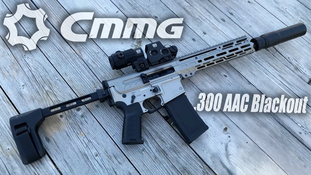 CMMG DISSENT Mk4 在靶场上-咕咕的工具箱