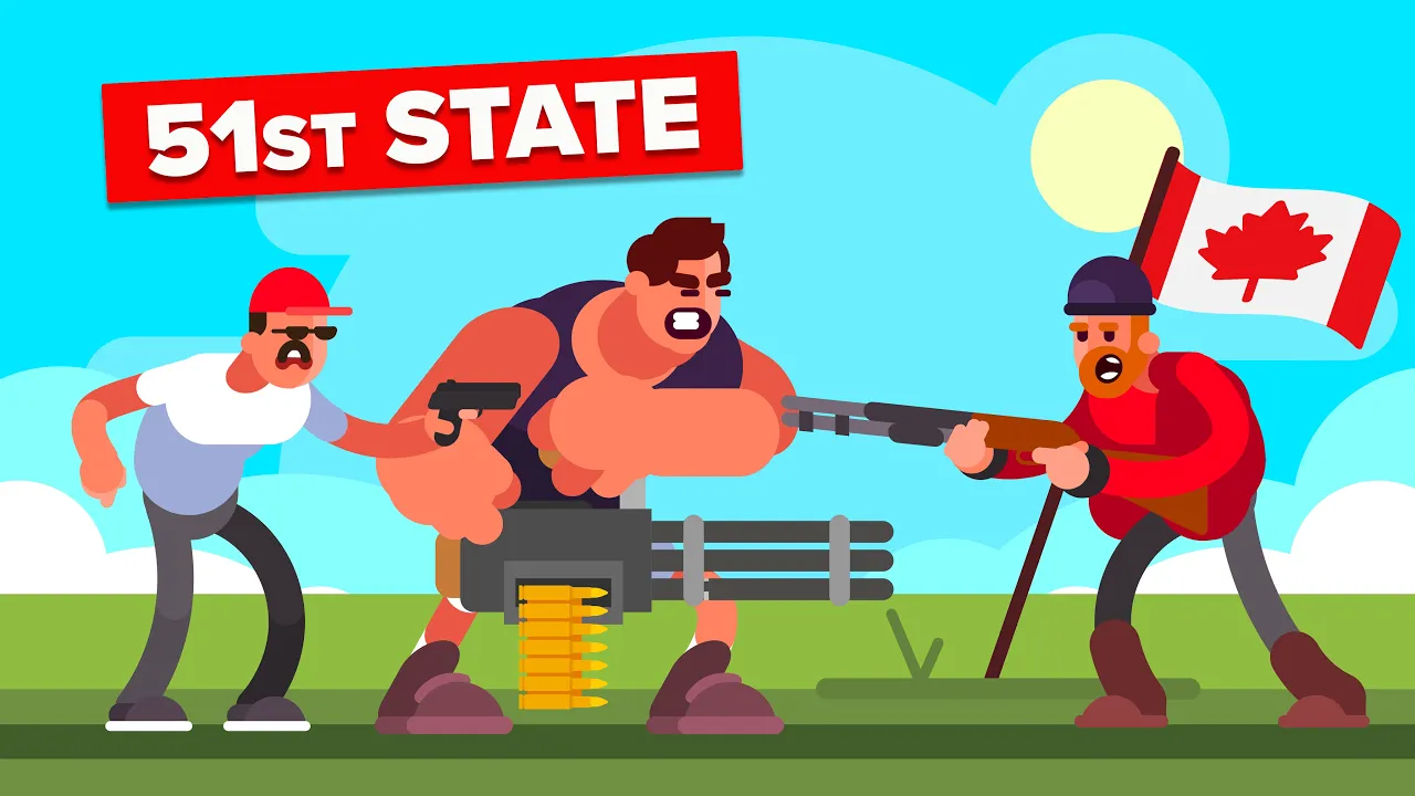 （带文本）如果加拿大成为第 51 个州会发生什么-咕咕的工具箱