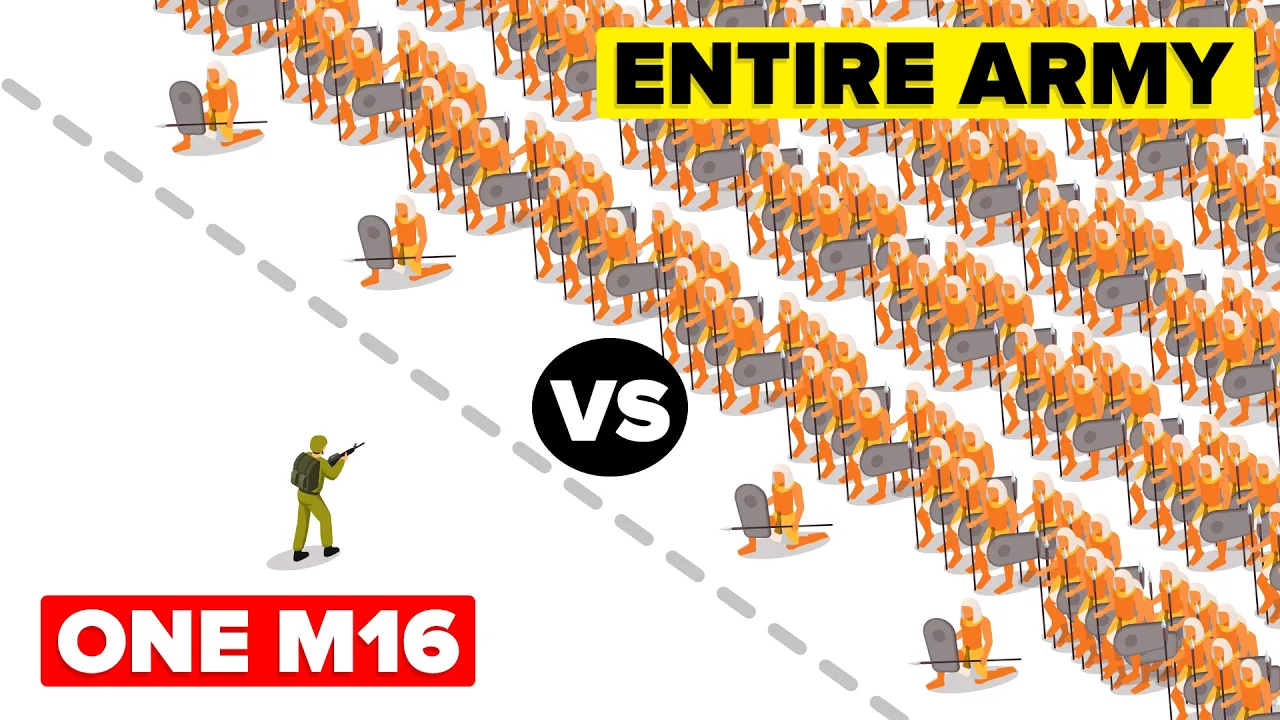 （带文本）如果一台现代 M16 穿越到古埃及会怎样-咕咕的工具箱