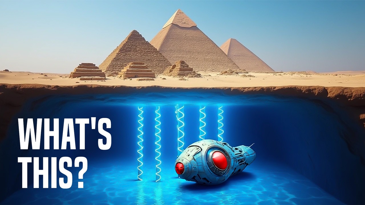 新的雷达扫描显示金字塔下有这个。你不会相信的-咕咕的工具箱