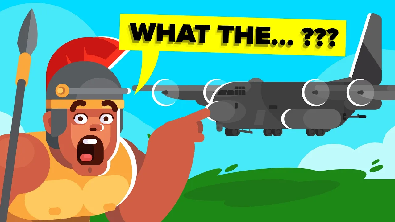 如果一架现代 AC-130 武装直升机穿越到罗马帝国会怎样-咕咕的工具箱