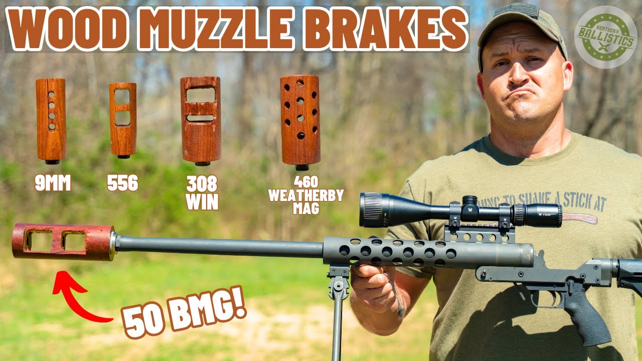 木制枪口制退器测试-咕咕的工具箱