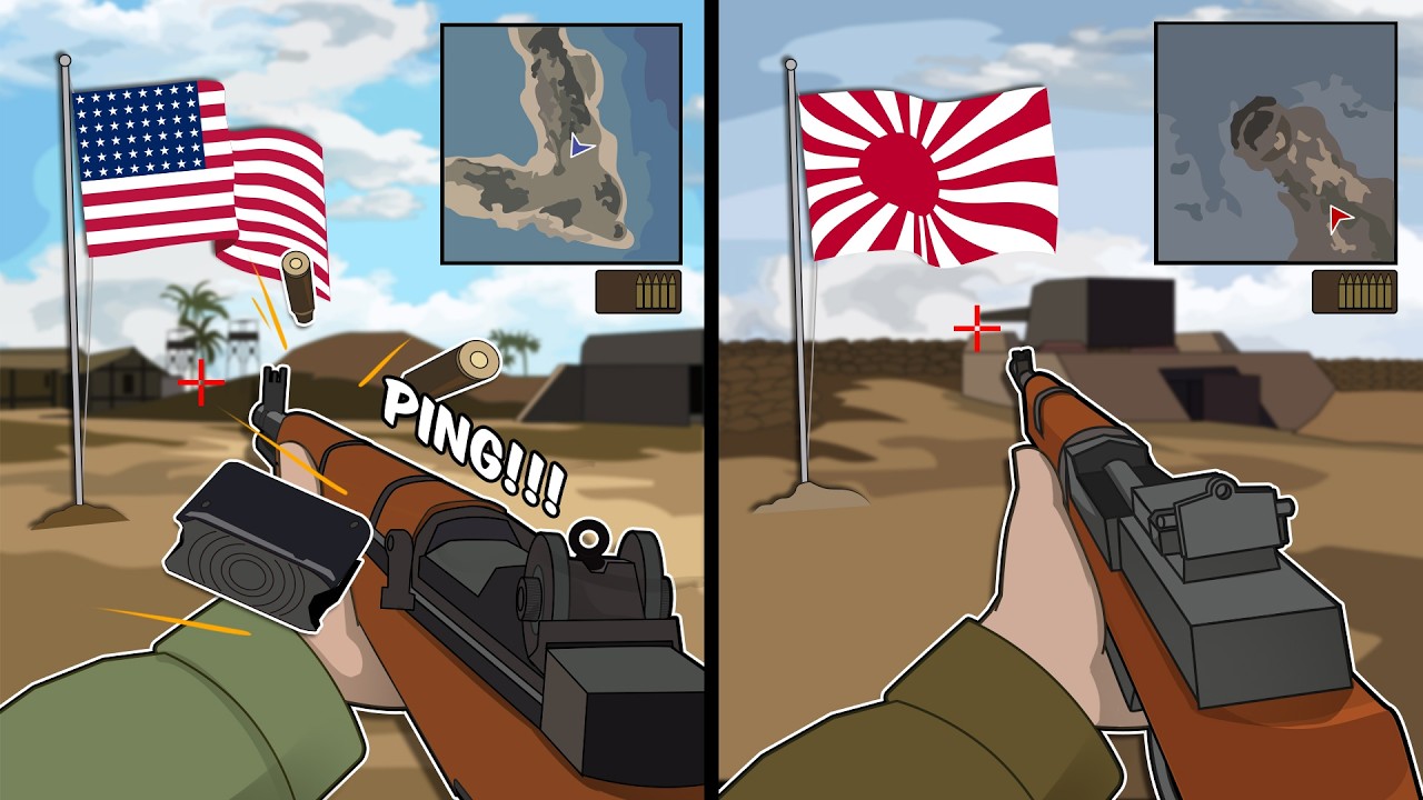 M1加兰德 VS 日本TYPE 4 四式步槍