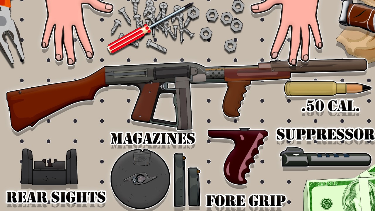 汤普森冲锋枪的怪异、疯狂和荒谬变体-咕咕的工具箱