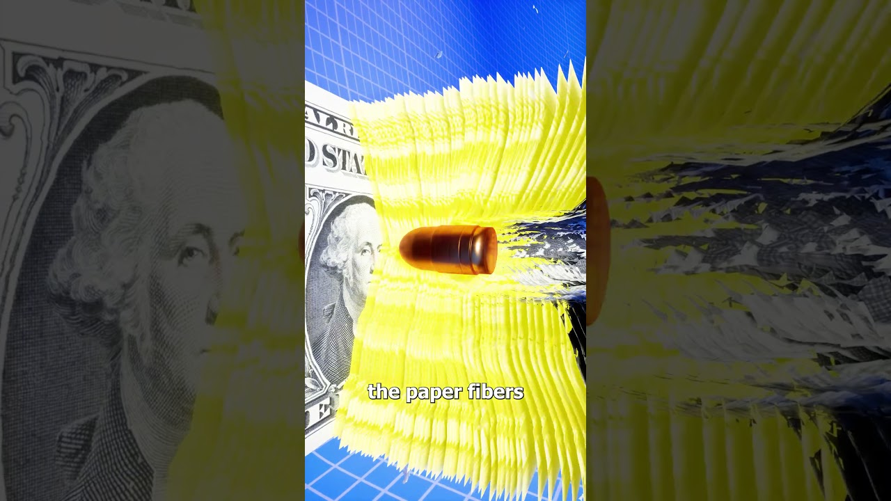 多少美元钞票才能挡住一颗子弹？-咕咕的工具箱