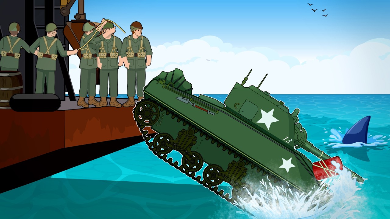 美军为何要将坦克倾倒入海？-咕咕的工具箱