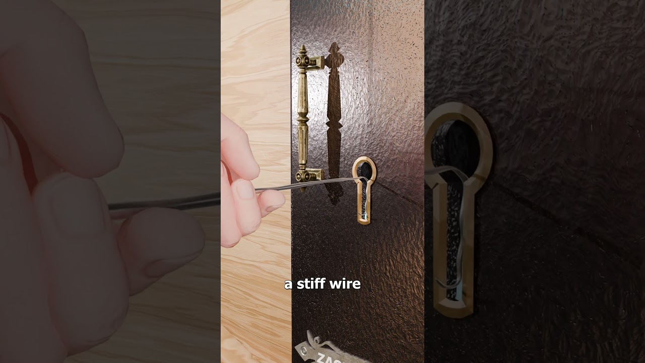 如何打开旧锁-咕咕的工具箱