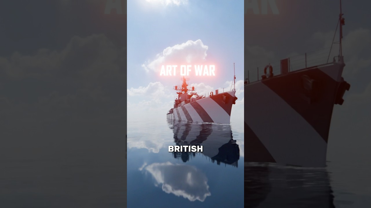 斑马条纹如何拯救英国船只