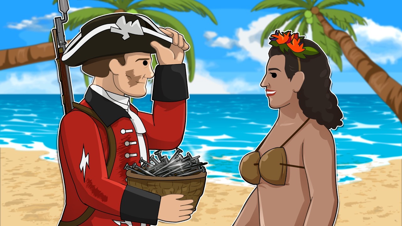 英国人用钉子换取塔希提妇女的“恩惠”-咕咕的工具箱