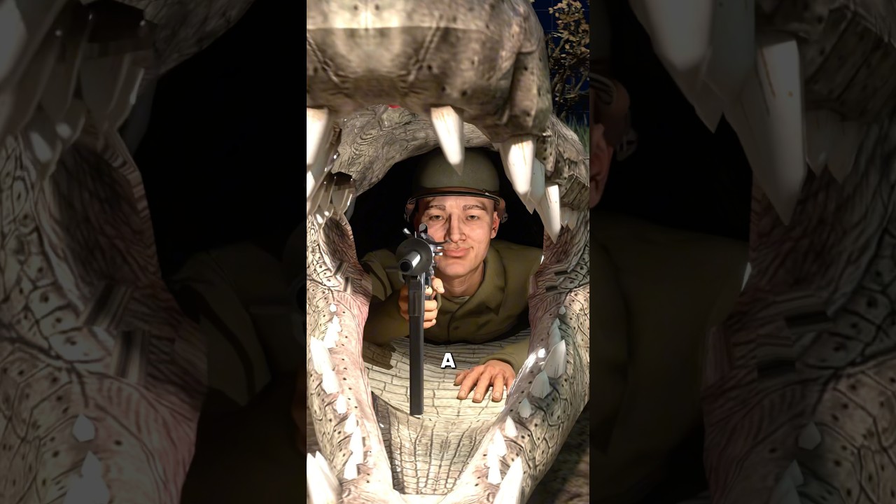 士兵真的藏在鳄鱼肚子里吗？-咕咕的工具箱