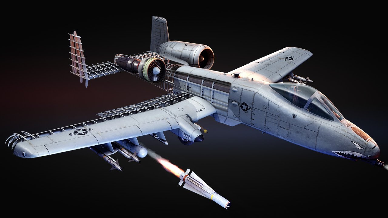 A-10疣猪攻击机内部-咕咕的工具箱