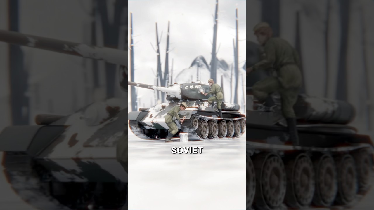 为什么苏联人把他们的坦克漆成白色