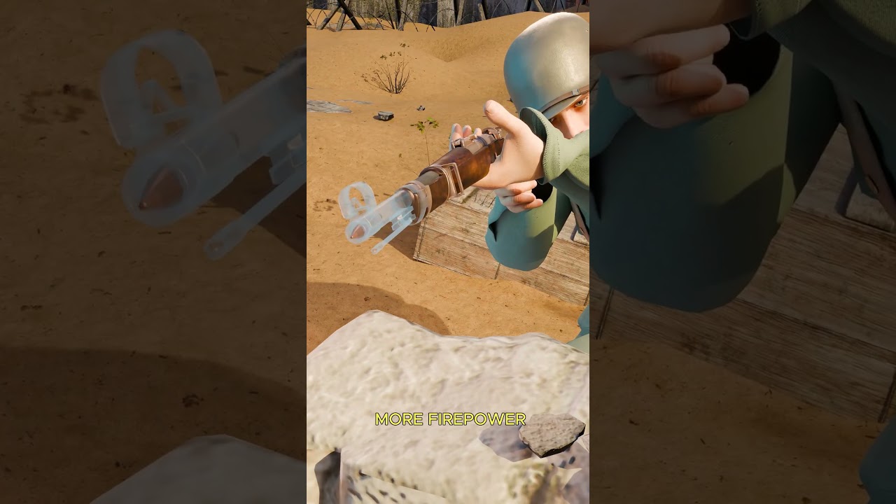 两枚射弹装入一个弹药筒