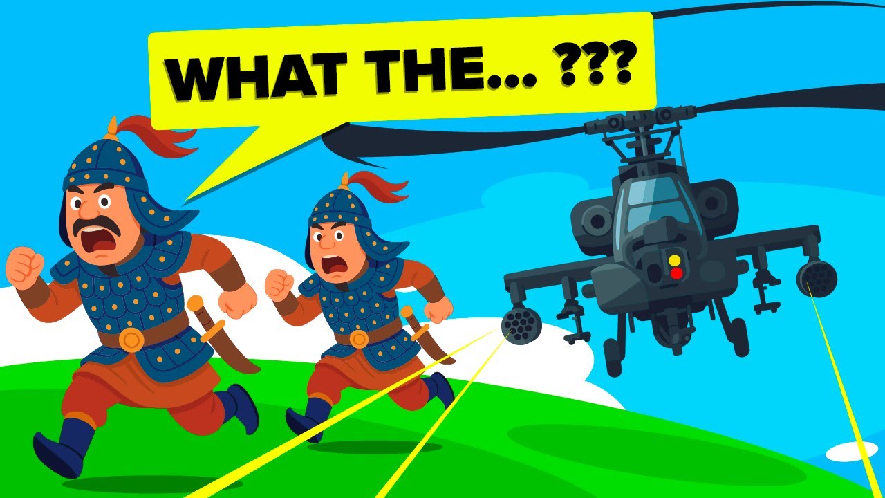 如果一架现代阿帕奇直升机穿越时空来到蒙古帝国会怎样-咕咕的工具箱