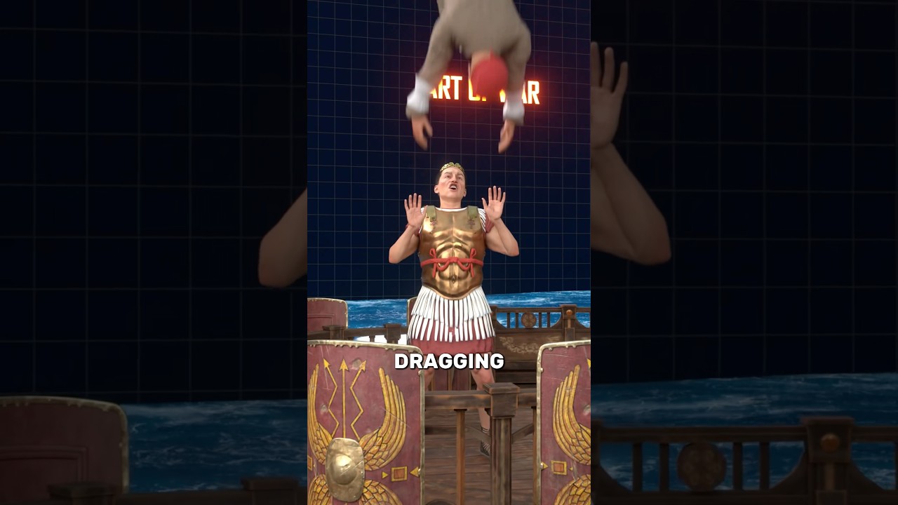 当海盗抓住凯撒-咕咕的工具箱