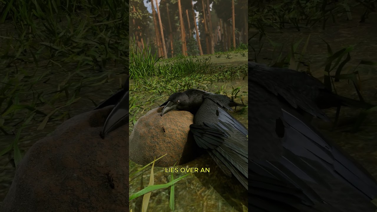 为什么乌鸦喜欢坐在蚁丘上-咕咕的工具箱