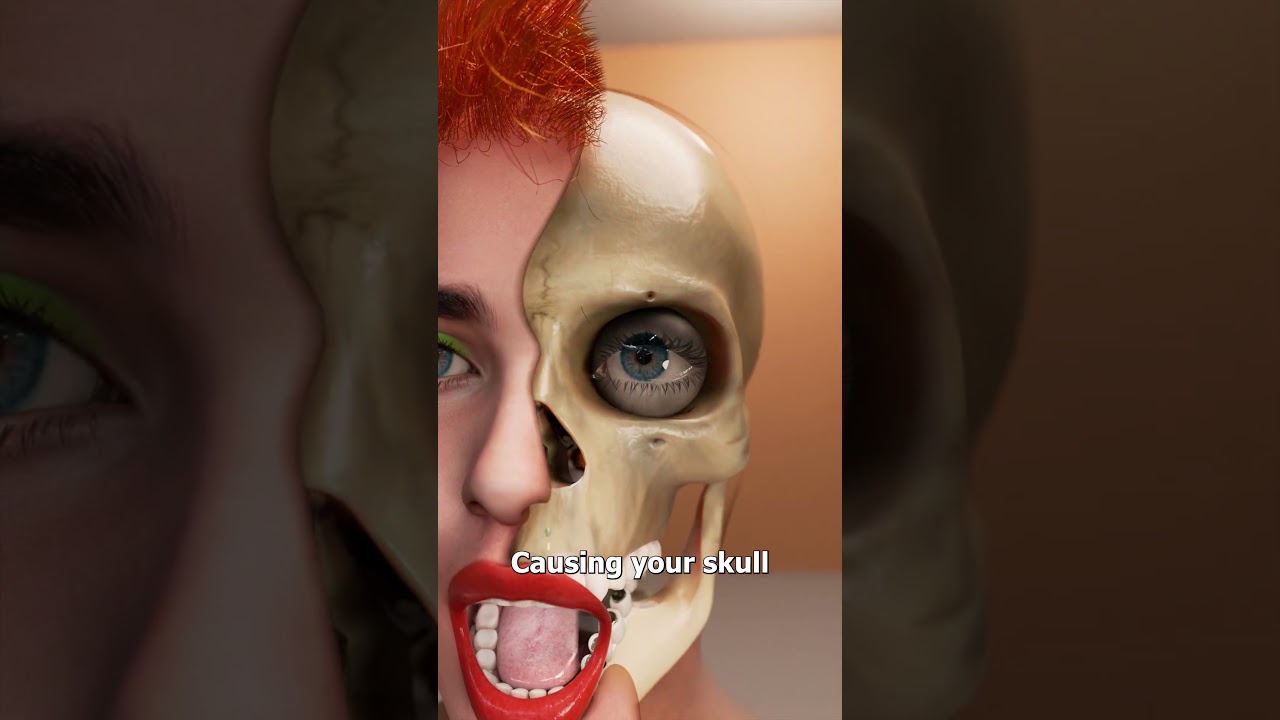 露西尔·鲍尔听到牙齿里传出音乐声-咕咕的工具箱