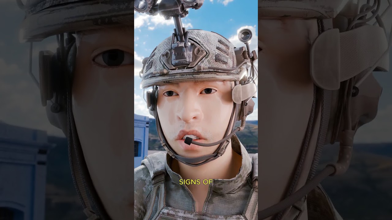 为什么韩国士兵要戴太阳镜