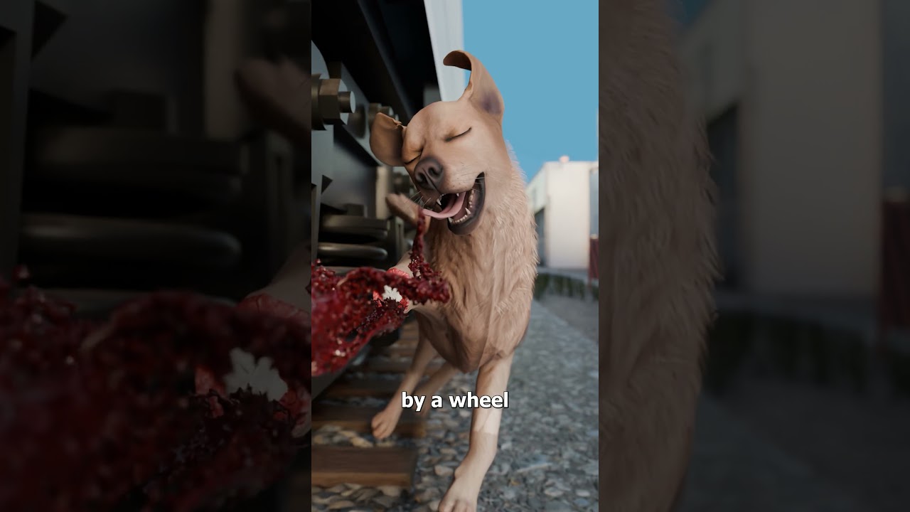 狗把她从铁轨上拖了下来-咕咕的工具箱