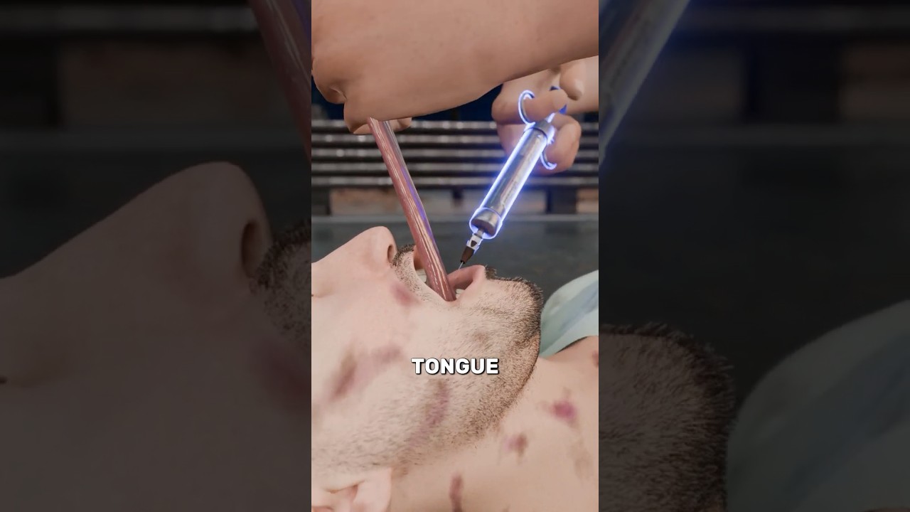 这是他舌头下方的紧急注射-咕咕的工具箱