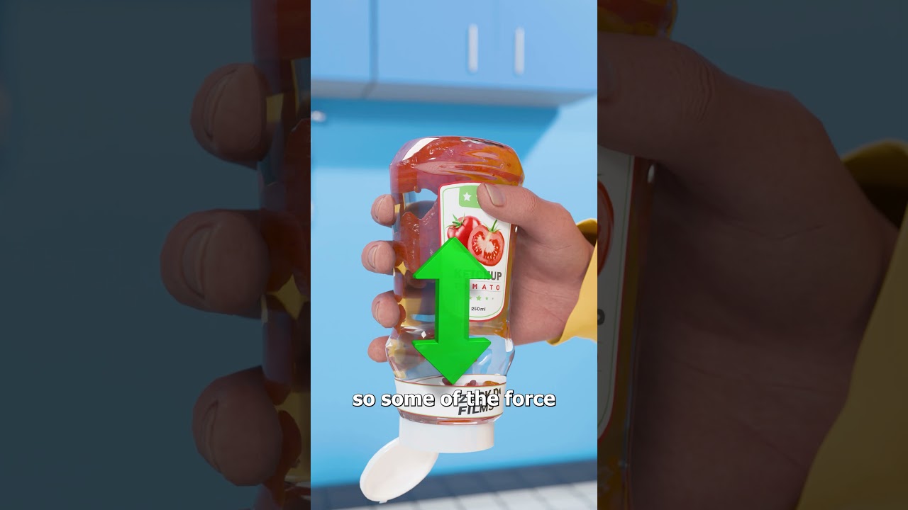 用物理方法把番茄酱全部弄出来-咕咕的工具箱