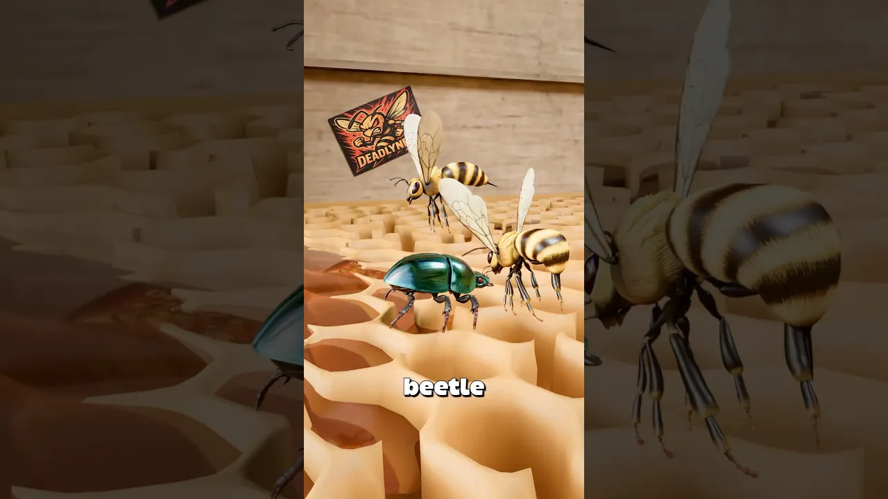 蜜蜂囚禁活生生的入侵者-咕咕的工具箱