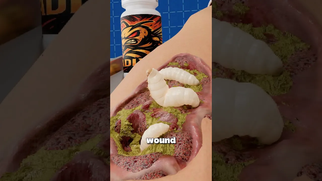 医生用活蛆虫治疗伤口-咕咕的工具箱