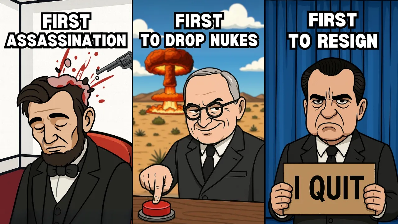 24分钟带你了解每一位总统的“第一”-咕咕的工具箱