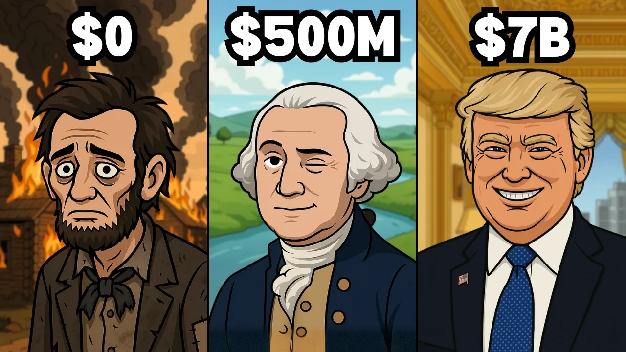 28分钟揭秘历任美国总统的财富-咕咕的工具箱