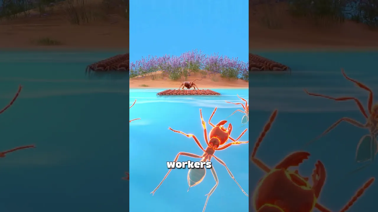 火蚁建造活筏以抵御洪水-咕咕的工具箱