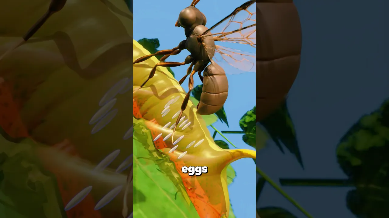 寄生蜂将毛毛虫变成僵尸保镖-咕咕的工具箱