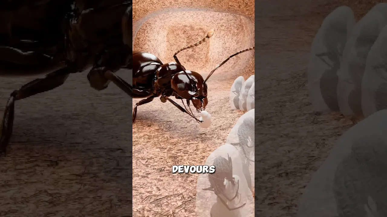 为什么蚁后会吃掉自己的幼蚁？-咕咕的工具箱