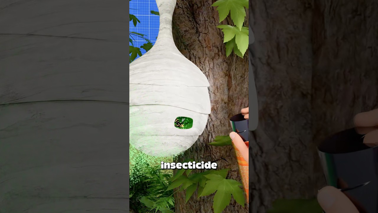 为什么永远不要喷洒黄蜂窝-咕咕的工具箱