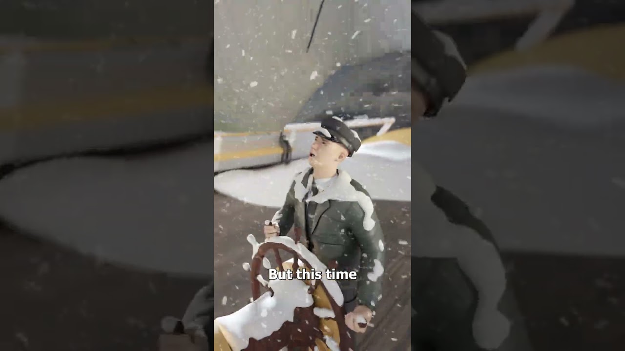 圣诞船长被圣诞树淹没了-咕咕的工具箱