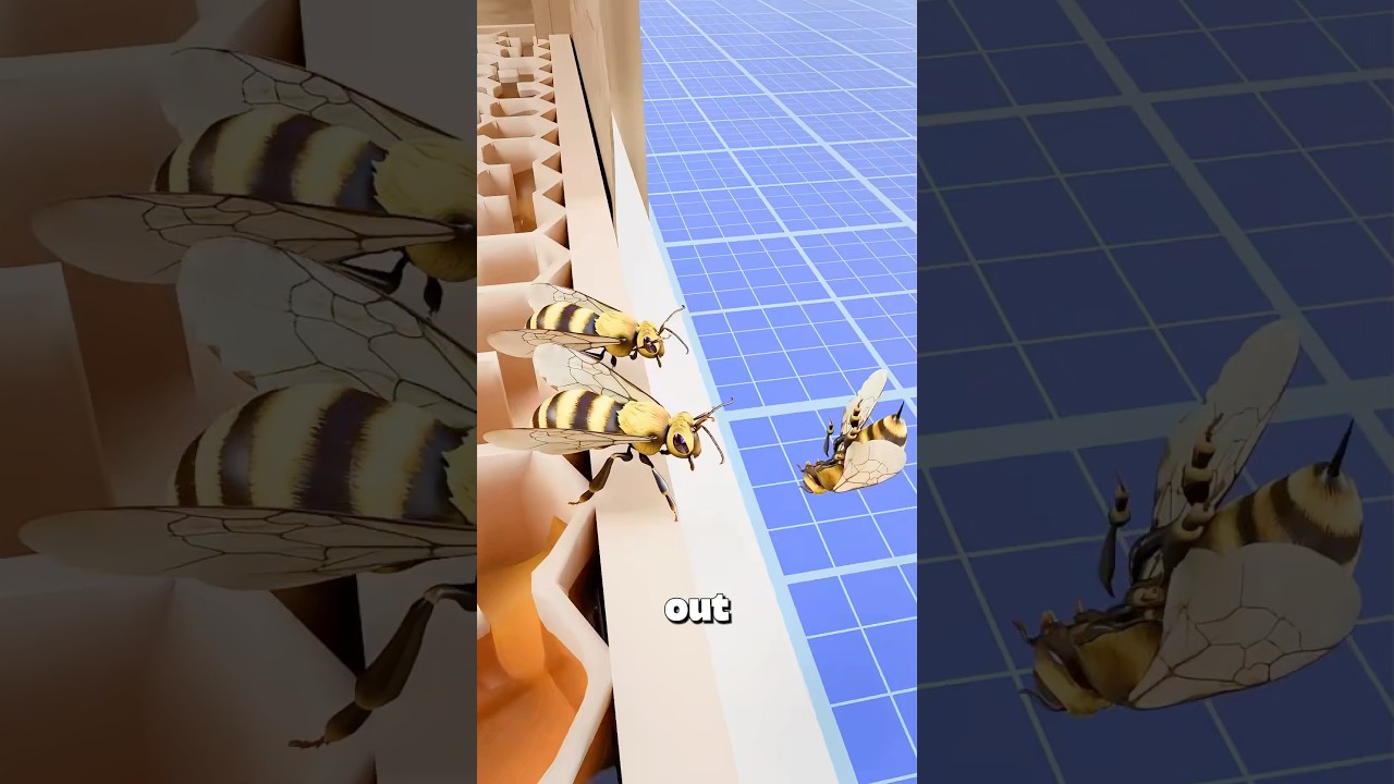 工蜂把醉酒的蜜蜂赶出蜂巢-咕咕的工具箱