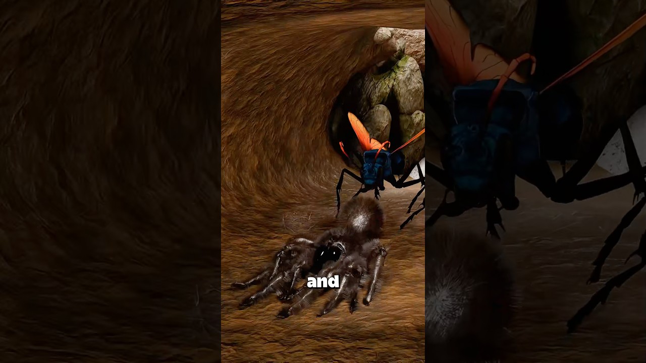 黄蜂竟然会用自己的网困住蜘蛛-咕咕的工具箱