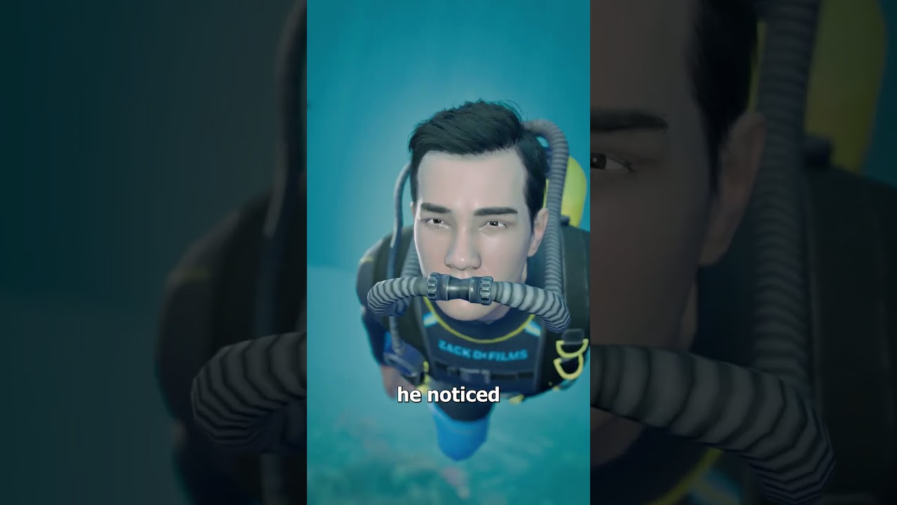 他在海底发现了一条受伤的鱼-咕咕的工具箱