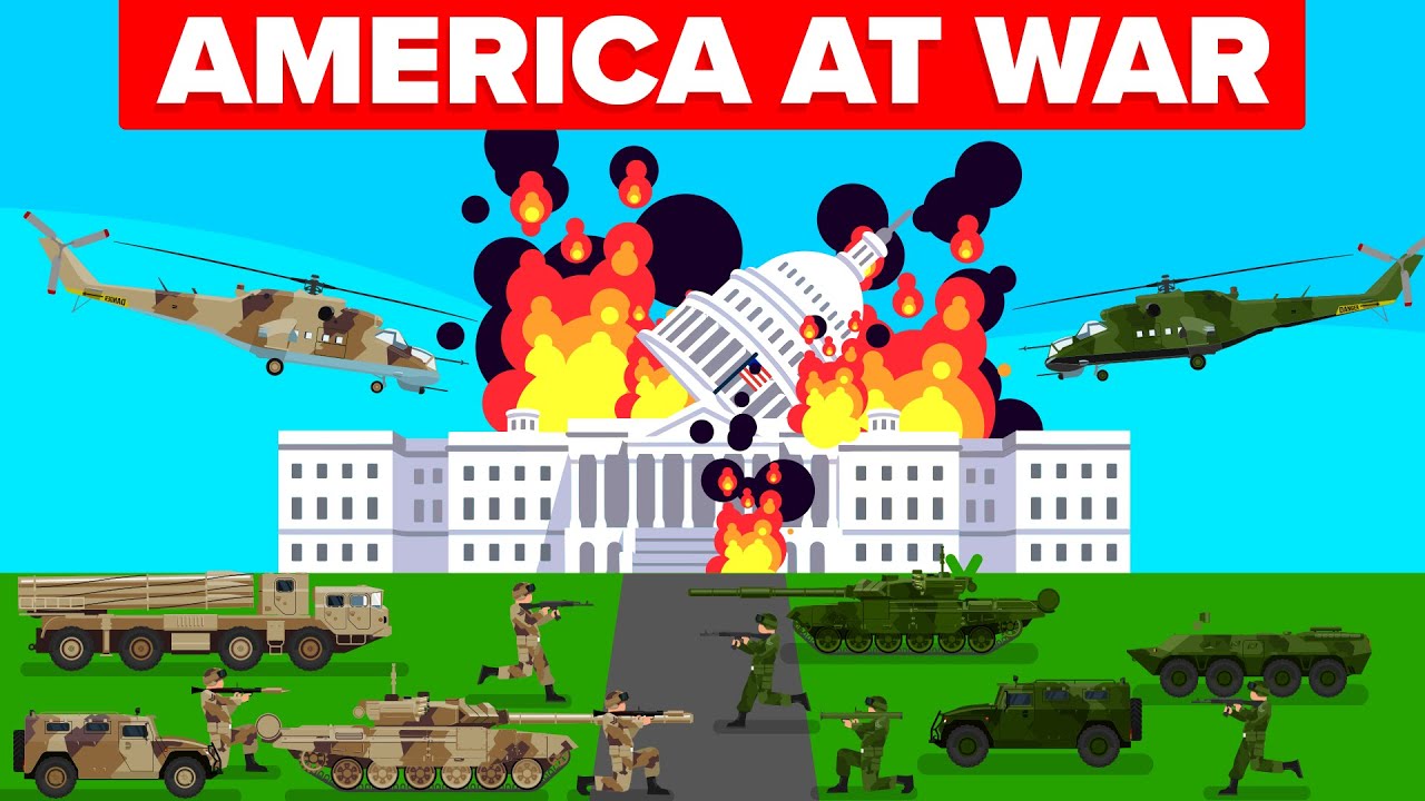 如果美国爆发新的内战，每个州会如何反应？-咕咕的工具箱