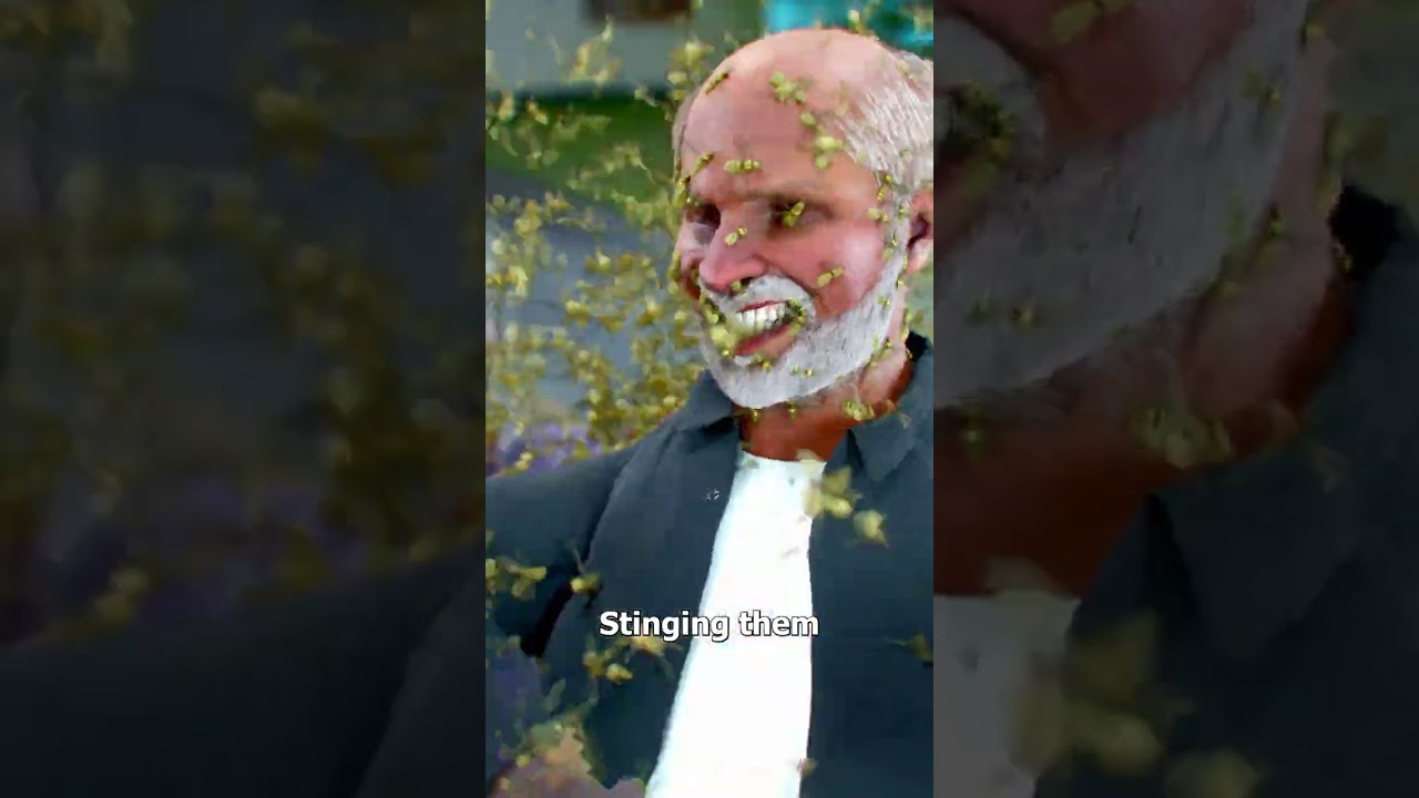 一家人遭蜜蜂袭击-咕咕的工具箱