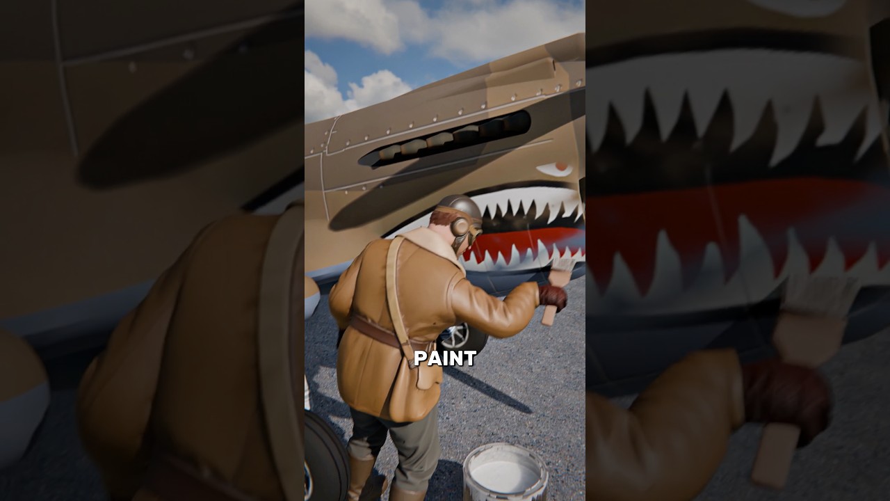 为什么飞行员要在飞机上画鲨鱼牙齿-咕咕的工具箱