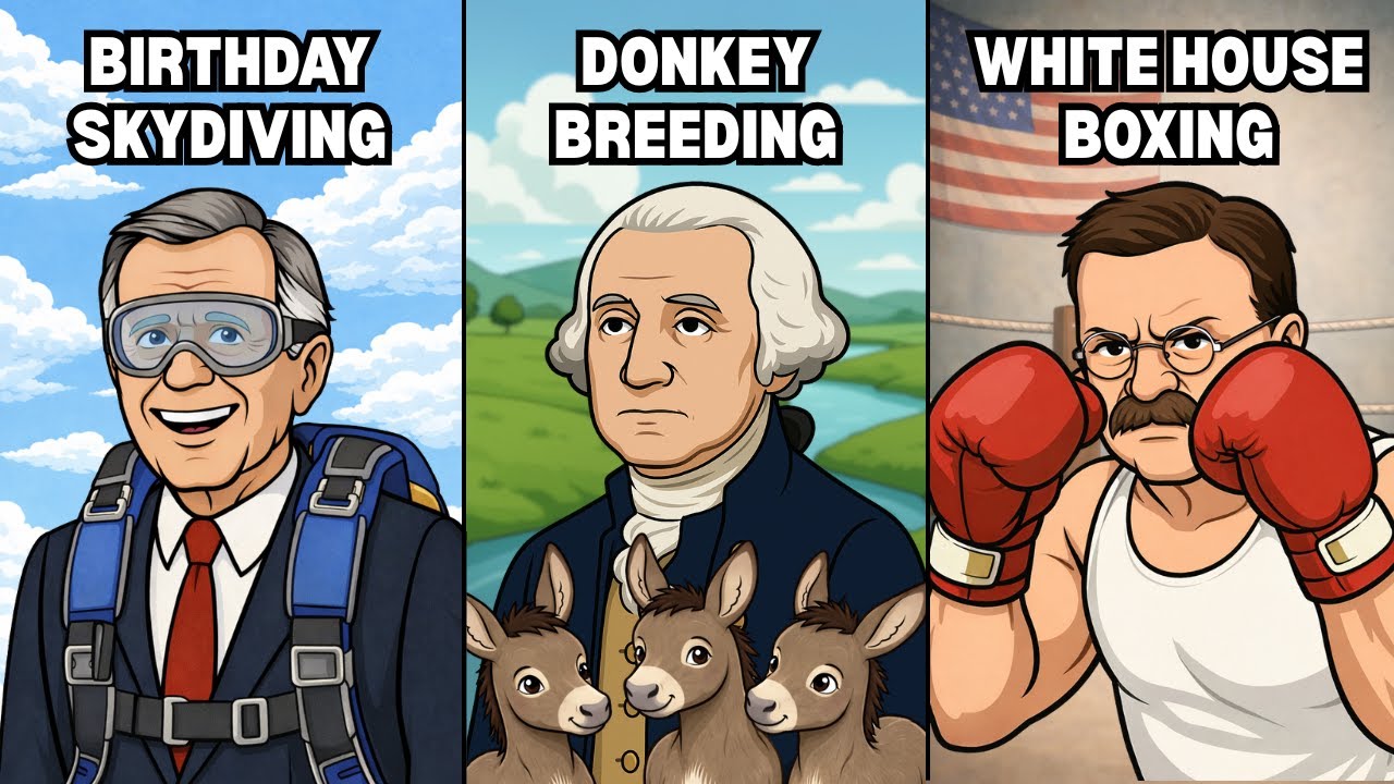 用20分钟讲解每位美国总统最喜欢的爱好-咕咕的工具箱