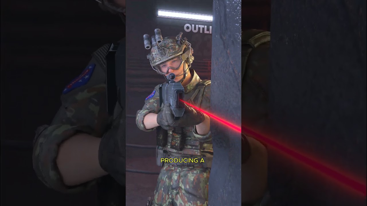 为什么士兵的枪会发出强光-咕咕的工具箱