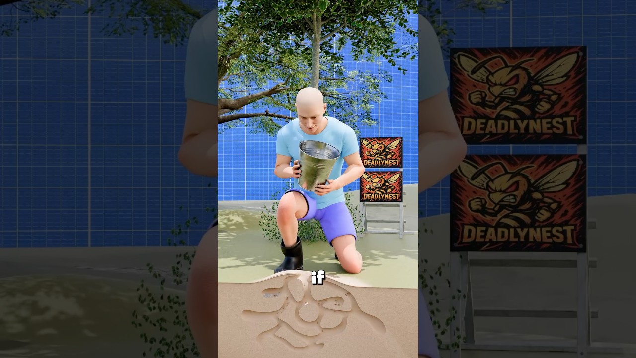 当你把水泥倒进火蚁巢穴会发生什么？-咕咕的工具箱